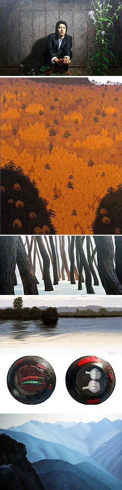 ▲ (위로부터)예진우 작 