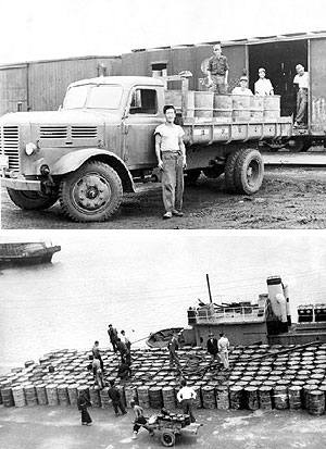 ▲ 경북광유(주)가 창립80주년을 맞아 발행할 사사에 들어갈 사진들.