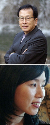 ▲ (사진 위로부터)이수익 시인, 김선우 시인.