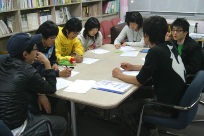 경북대 신문방송학과 학생들로 구성된 