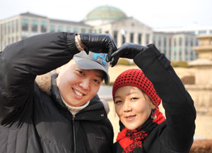 할아버지의 나라 한국에서 