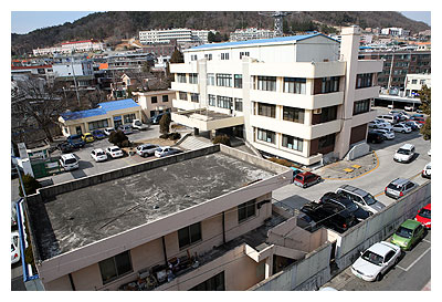 ▲ 대규모 주차장을 갖춘 