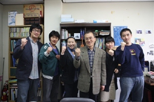 ▲ 짝마라톤 대회를 주관하는 한동대 
