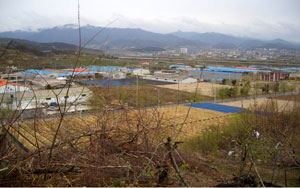 일반산업단지로 변경된 봉현직물공업단지. 마경대기자