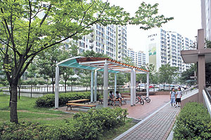 ▲ 올해로 창사 50주년을 맞은 화성산업. 대구경북 대표 건설사로 자리매김한 화성의 파크드림 아파트는 지난해에 이어 2년 연속 