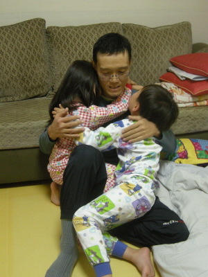 ▲ 항암치료를 견뎌낼 수 있었던 것도 애들 덕분