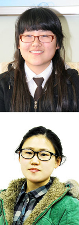 ▲ (사진 위로부터)김추경양, 김태령양.