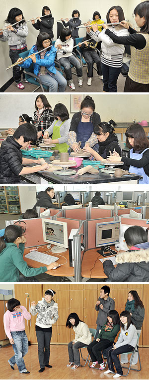 ▲ 대구학생문화센터는 연극, 플루트, 도예, 애니메이션 등을 배우면서 방학을 알차게 보내려는 학생들의 열정으로 뜨겁다. 정우용기자 vin@msnet.co.kr