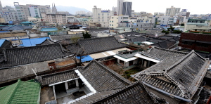 ▲ 서성로의 한 골목.