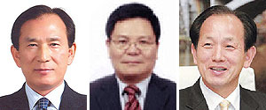 ▲ 경북대 사대부중 백경남 교장, 대구생명의 숲 김용식 대표, 신현국 문경시장(사진 왼쪽부터)