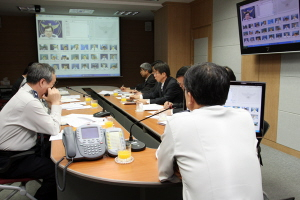 ▲ 경북경찰청은 8일 경북 지역 경찰서장 화상회의를 갖고 재·보선 관련 불법 선거 운동에 대한 단속을 강화하기로 했다. 경북경찰청 제공