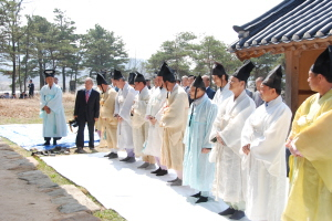 ▲ 상주시 화서면 금산리 봉산서원에서 지난 11일 