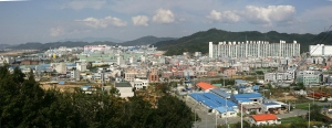 ▲ 전국에서 가장 젊은 도시 칠곡 석적읍 전경.