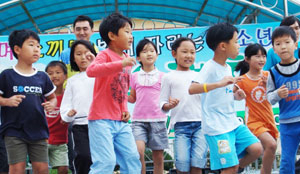상주 화북초교에서 열린 