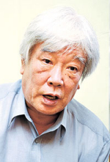 ▲소설가 김원일씨