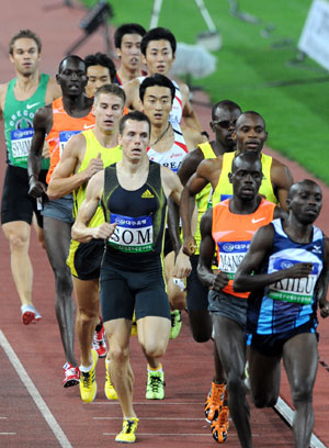 25일 대구스타디움에서 열린 2009대구국제육상경기대회 남자 800m 결승경기서 출전선수들이 힘차게 달리고 있다. 이채근기자 mincho@msnet.co.kr