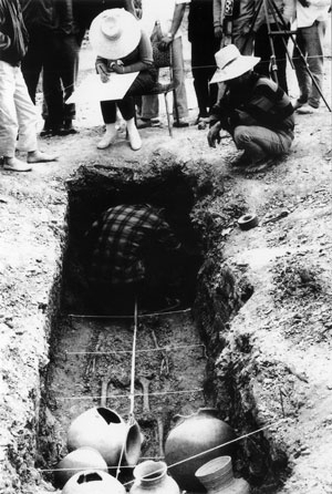 경산 북사리 고분군 발굴(1969) 사진
