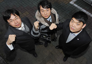 박찬혁·박근성·장우정씨가 