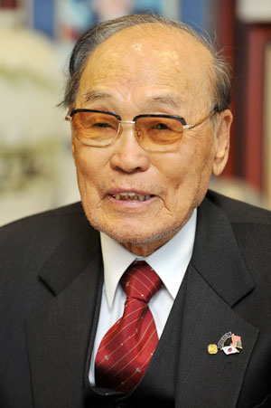 다음달 2일 제6회 서상돈상을 받는 화성산업 이윤석 명예회장(94). 이 명예회장은 