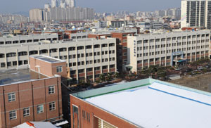 대건고 전경