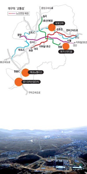 대구의 미래를 책임질 대규모 개발단지들이 하나같이 \\\\