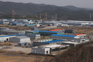 구미 국가산업4단지는 오는 7월 준공을 앞두고 분양이 거의 완료돼 입주업체가 꽉 들어찼다.
