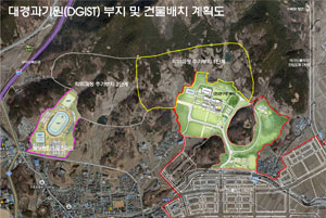 학위과정을 위한 건설사업으로는 총사업비 3천900여억원을 들여 부지 33만여㎡, 연면적 19만여㎡ 규모의 최첨단 캠퍼스 건립 사업을 진행 중이다. 8일 