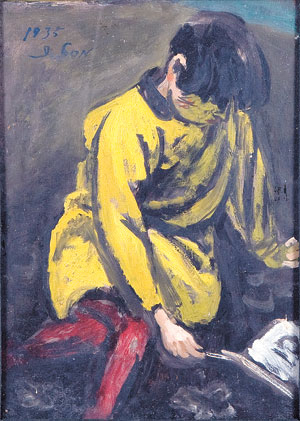 캔버스에 유채, 33×22㎝, 1935년.
