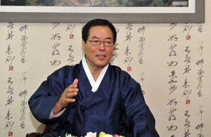 선비체조 제안 김주영 영주시장.