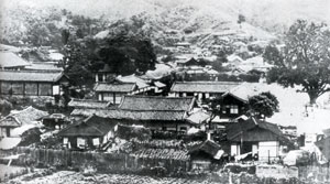 갑오의병 결성 장소인 옛 안동향교 전경.