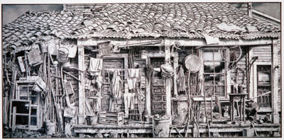 * 폴 사키시안(Paul Sarkisian·1909~1977) 작 - Mapleton(406 x 826cm)