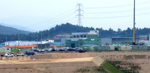 영국기업인 징콕스사는 30%의 공정률을 보이고 있으며, 공사가 한창 진행중이다.
