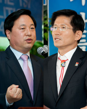 김두관 경남지사 김문수 경기지사
