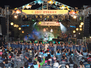 지난달 26~28일 울릉도에서 열린 2011 회당문화축제 모습.