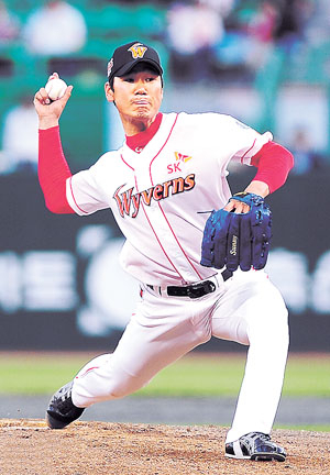 SK 투수 이영욱