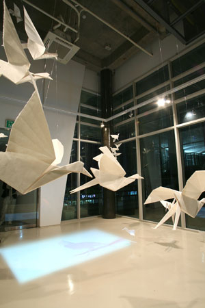 ▲한지, 영상물 2011년 작