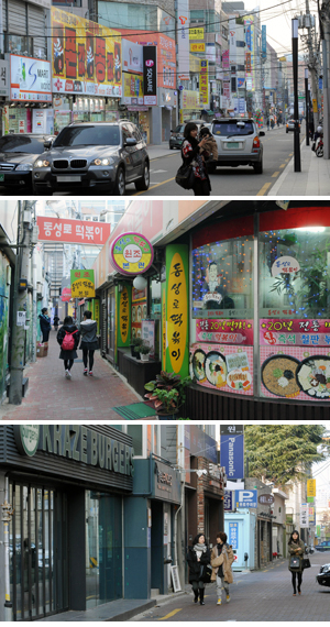 동성로에는 지금도 새로운 골목이 생겨나고 있다. 동성로 골목은 시민들뿐 아니라 이곳을 찾는 타 지역민, 외국인에게도 대구의 현재를 보여주는 장소로 각광받고 있다. 김태형기자 thkim21@msnet.co.kr