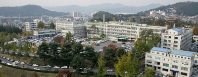 도심 속 노른자 땅으로 분류되는 경북도청 부지. 도청 이전 작업이 순조롭게 진행되면서 후적지 활용 방안에 대한 관심도 높아지고 있다.