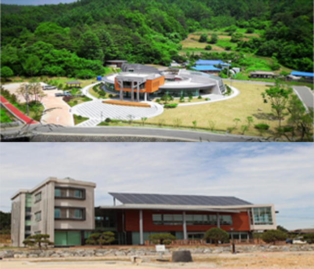 경북도 농촌개발사업평가 전국최우수 (위: 봉화군 한누리권역, 아래: 의성군 만경촌권역)