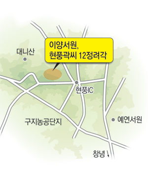 임진왜란 당시 병든 아버지를 모시고 피신했던 네 아들이 아버지를 호위하다 죽었다고 전해지고 있는 사효자굴.