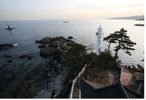 사진찍기좋은녹색명소-경주 송대말등대