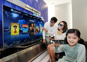 3일부터 SBS와 EBS를 통해 지상파 3D 시험방송이 시작된다. 이르면 올 하반기에는 대구경북 지역에서도 지상파 3D 방송을 시청할 수 있을 것으로 전망된다. 삼성전자는 지상파 3D 방송에 맞춰 자사 스마트TV 소프트웨어 업그레이드에 나선다. 삼성전자 제공