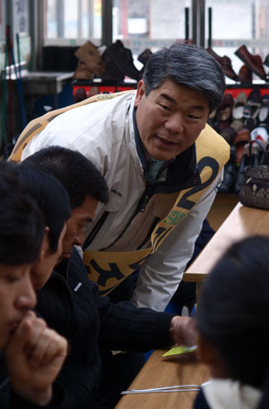 민주통합당 김진향 후보