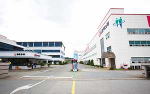 카메라 모듈 핵심 생산기지 역할이 기대되는 LG이노텍 구미사업장. LG 제공