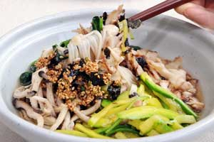 약초맛물 온국수