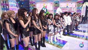 소녀시대 장신돌 등극 
