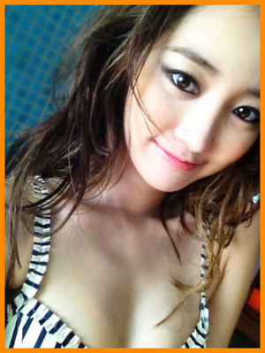 고준희 비키니 셀카 