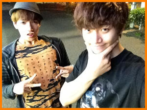 2pm 준수 준호 밤거리 