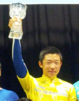 2012 직지찾기 국제도로사이클대회에서 우승한 대구체고의 김옥철. 대구체고 제공