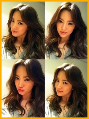송혜교 최근 셀카 